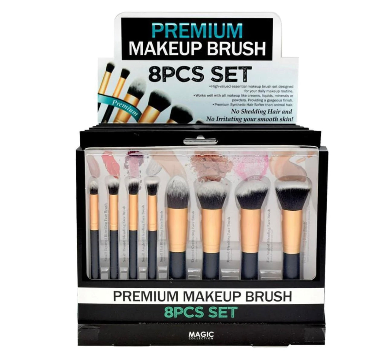 Premium Makeup Brush 8pcs set