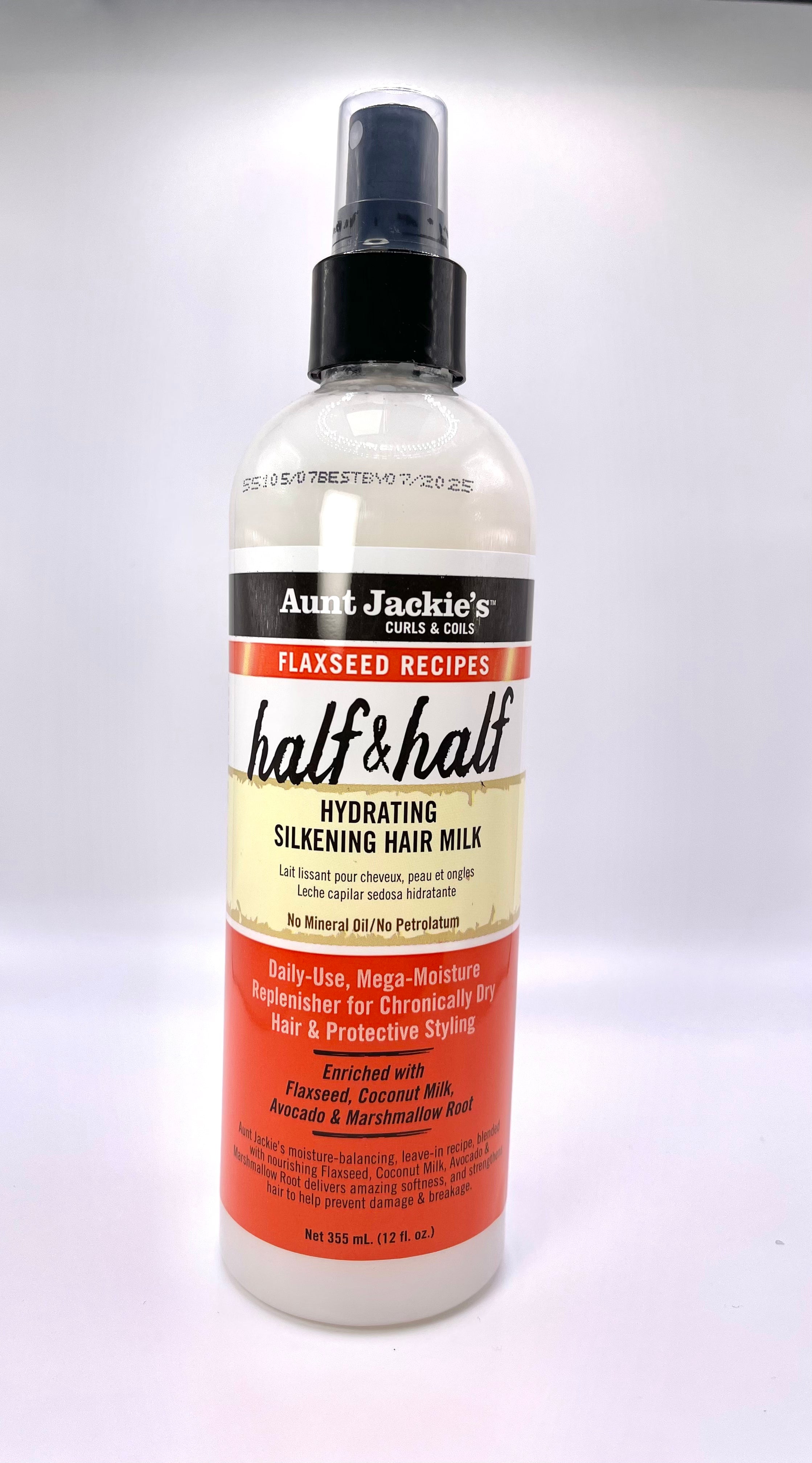 Aunt Jackie’s Half & Half Hydrating Silkening Hair Milk