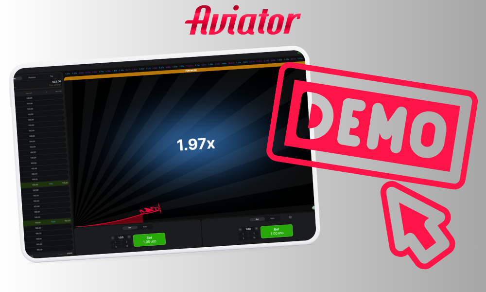 Play Aviator in demo mode